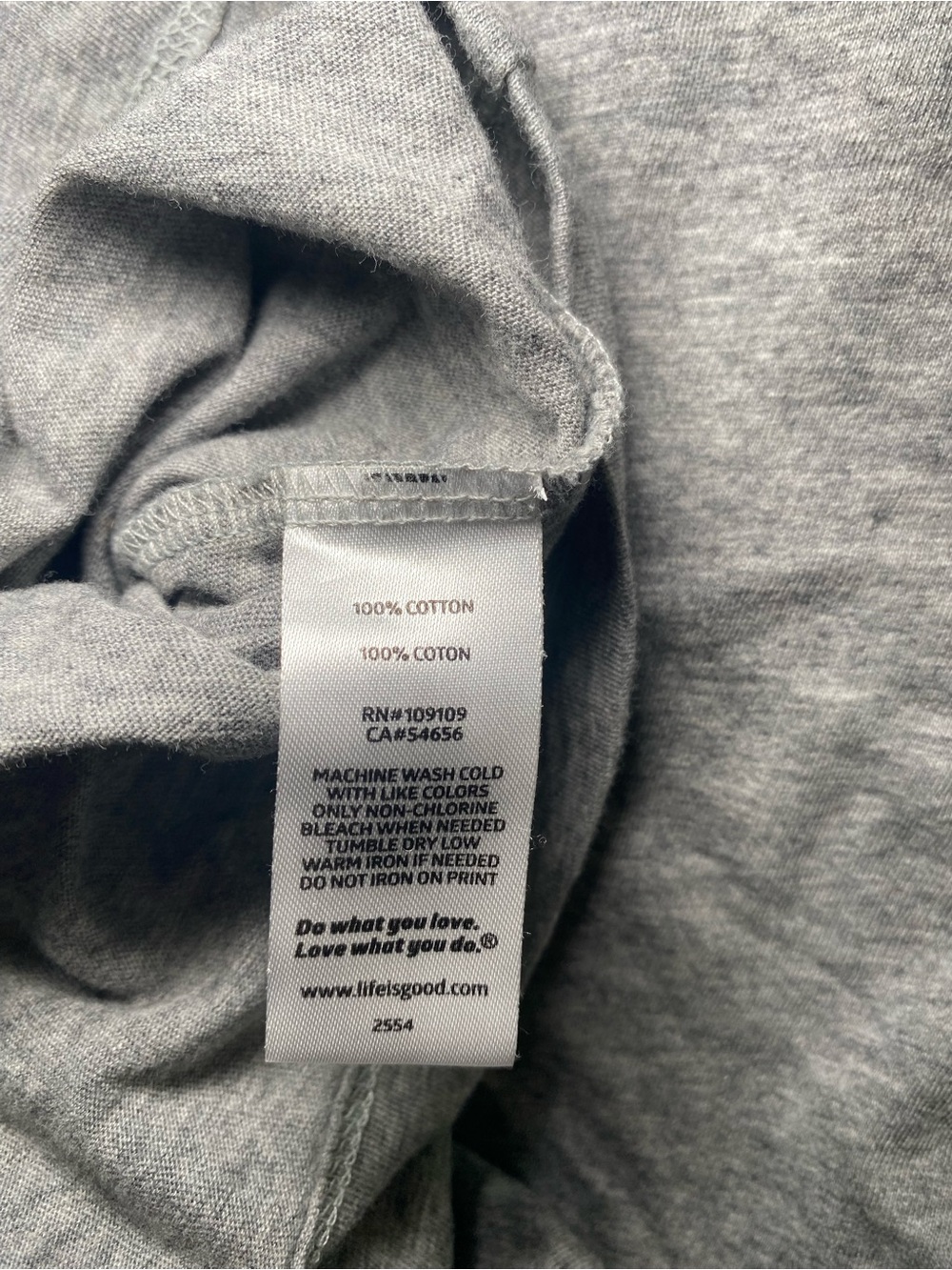 Life Is Good Women's Love Daisy Bee Crusher-LITE Tee Grey Size S - Picture 8 of 8